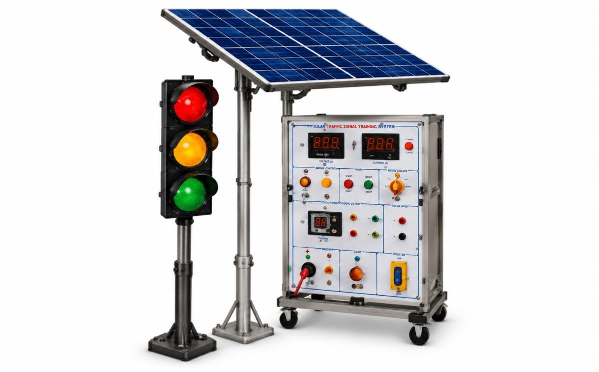 Solar Traffic Light